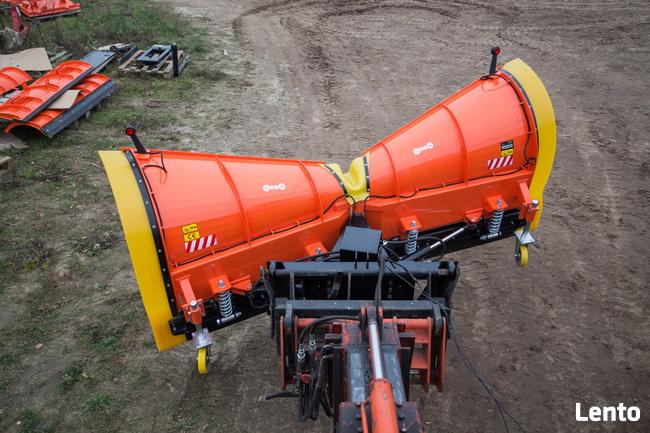 Profesjonalny pług śnieżny 240 cm - komunalny - model 2