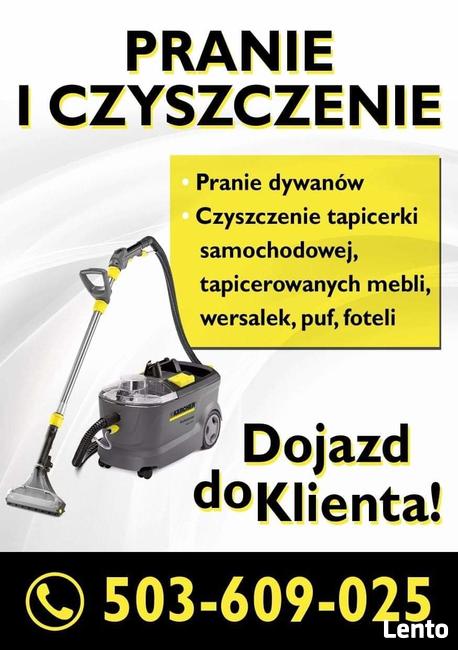 Pranie tapicerki meblowej oraz dywanów