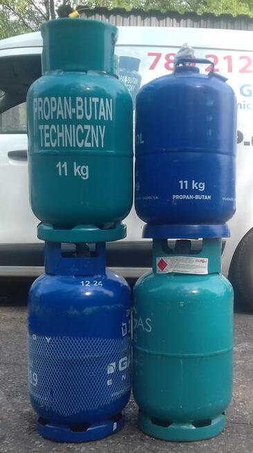 Gaz 11kg, Szybka dostawa, Propan-butan, Butla 11kg