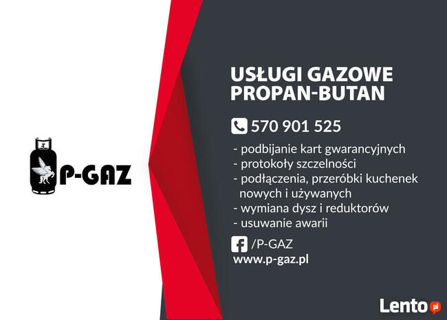 Gazownik, Kuchenka gazowa, Propan butan, Wymiana dysz