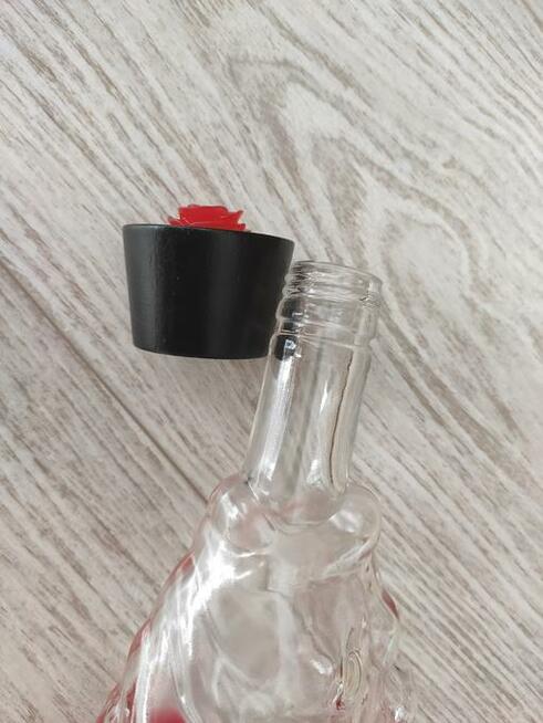 Szklana butelka rybka