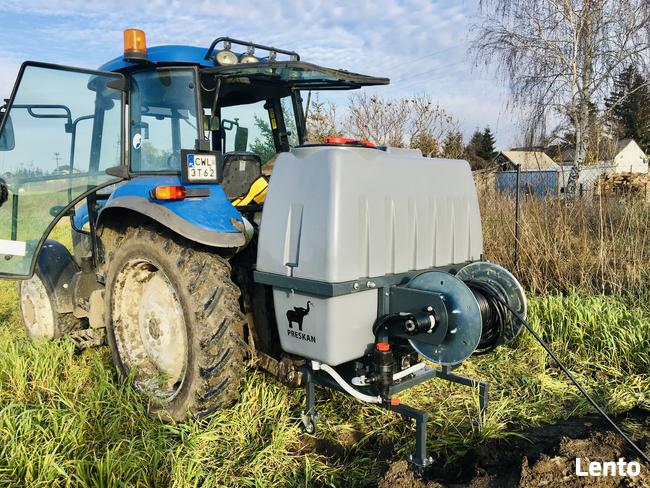 Udrożniania drenów melioracyjnych