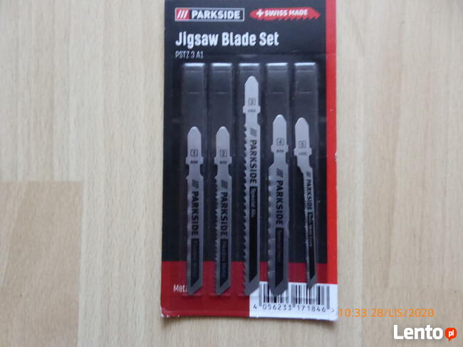 5 brzeszczotów do metalu do wielu wyrzynarek.