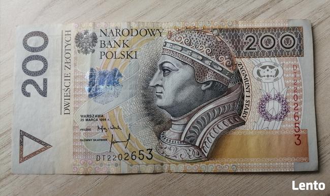 Banknoty destrukty Przesunięcie, pogrubienie druku, kleksy