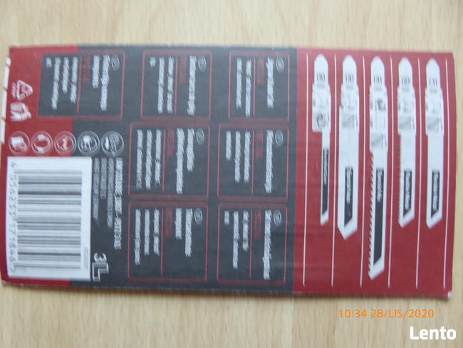 5 brzeszczotów do metalu do wielu wyrzynarek.