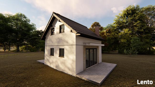 Projekt domu ZG111c - na zgłoszenie bez pozwolenia