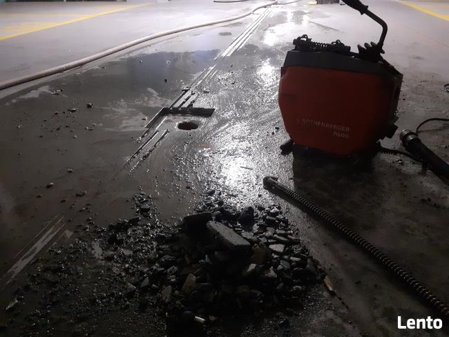 Przepychanie rur pod ciśnieniem-Czyszczenie kanalizacji