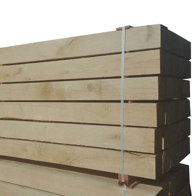 kantówka 20x20 cm dłg 2,5 m Dąb graniak kanciak podwalina po