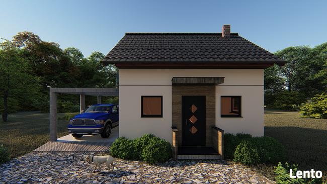 Projekt domu ZG111d - na zgłoszenie bez pozwolenia