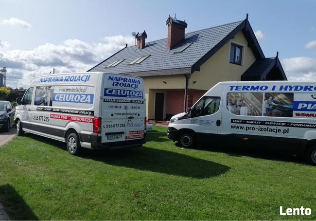 Wdmuchiwanie granulatu celulozy. Zwalczanie kuny. Naprawa iz