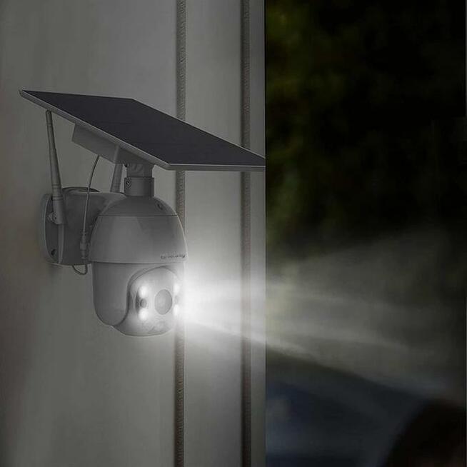 Kamera SOLARNA 100% bezprzewodowa 4G GSM LTE OBROTOWA 2Mpx