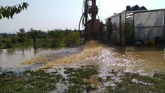STUDNIE GŁĘBINOWE ŚLĄSK TARNOWSKIE GÓRY WIERCENIE STUDNI