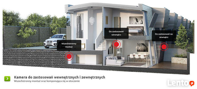 Kamera LTE 4G bezprzewodowa na baterie ZEWNĘTRZNA