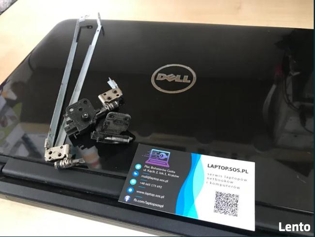 Wymiana oraz naprawa zawiasów i prowadnic w laptopie