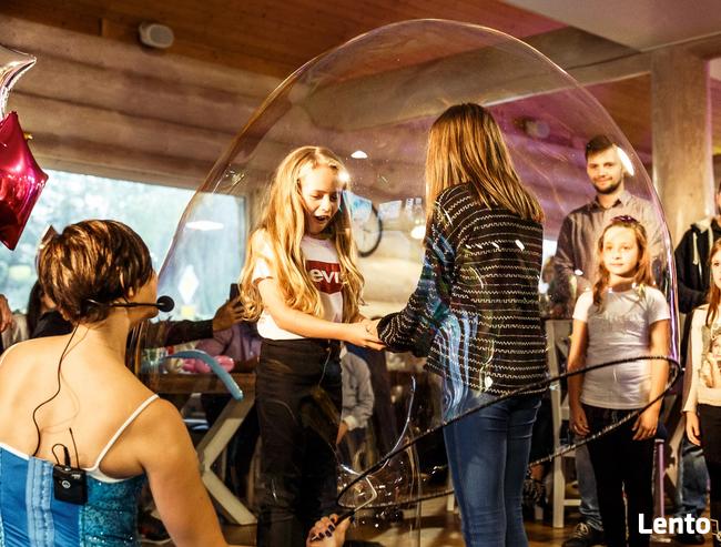 Pokaz baniek dla dzieci na urodziny komunie Bubbles & ART