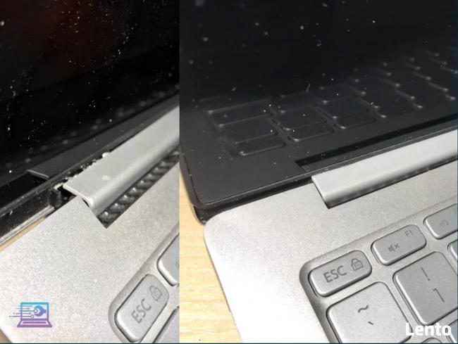Wymiana oraz naprawa zawiasów i prowadnic w laptopie