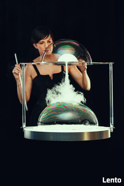 Artystyczne pokazy baniek na event, wesele, show Bubbles&ART