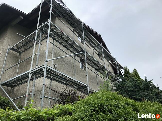 Elewacje, docieplenia pianą PUR