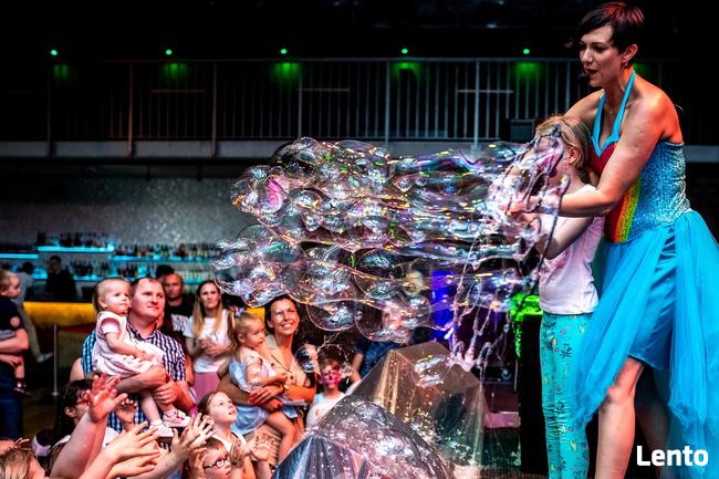 Pokaz baniek dla dzieci na urodziny komunie Bubbles & ART