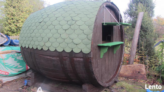 Wino Grzane Beczka Pawilon Duża Beczka