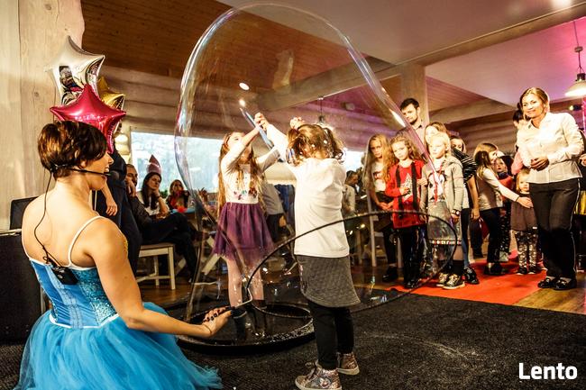 Artystyczne pokazy baniek na event, wesele, show Bubbles&ART