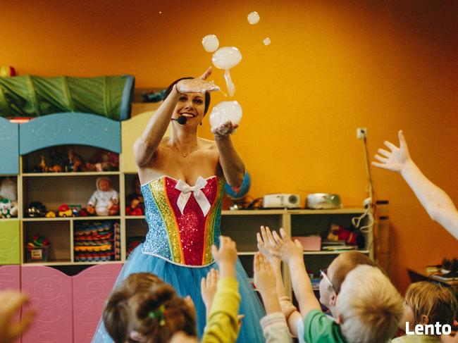 Pokaz baniek dla dzieci na urodziny komunie Bubbles & ART