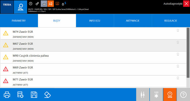 Usuwanie DPF EGR AdBlue - Fendt New Holland Masey Ferguson