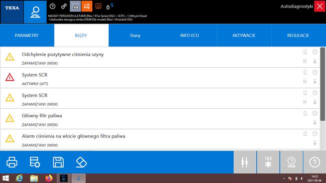 Usuwanie DPF EGR AdBlue - Fendt New Holland Masey Ferguson