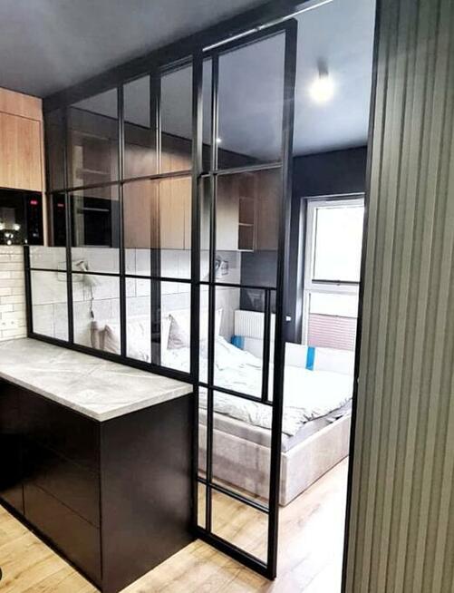 Drzwi loft, przeszklenia, drzwi szklane, ścianki itp