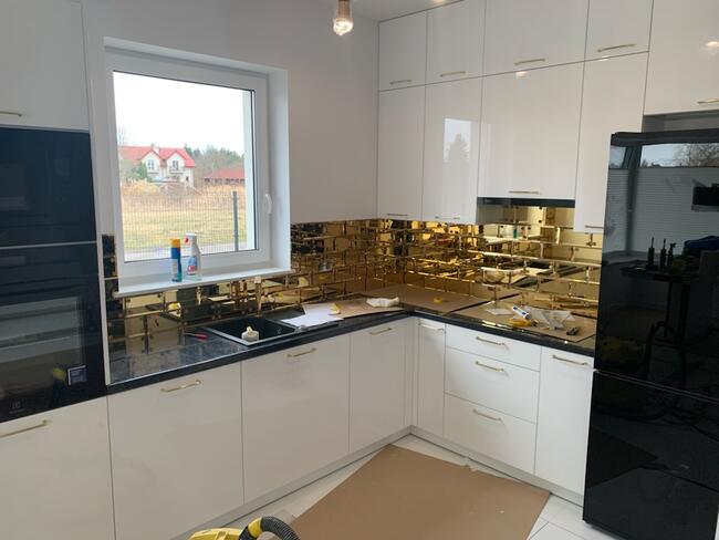 Lustro płytki Fazowane na Wymiar! Efekt Glamour!