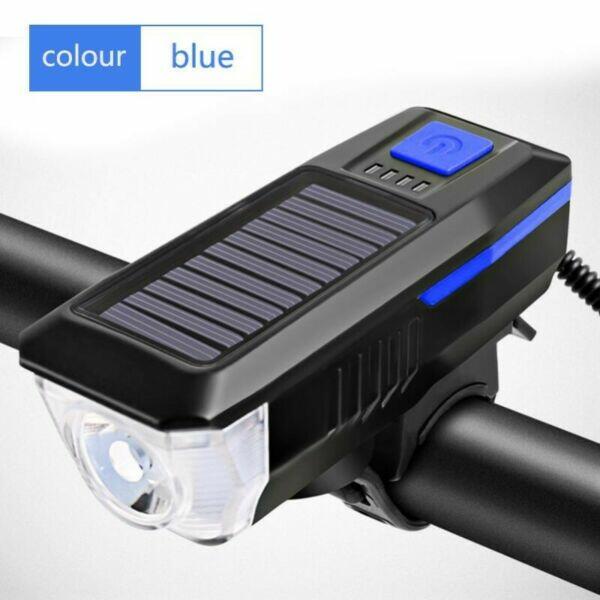 Hit Światło Rowerowe Przednie z Możliwością Ładowania Słońce