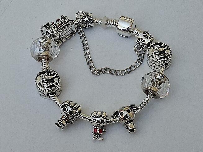 Bransoletka modułowa s925 charms Harry Potter Star Wars