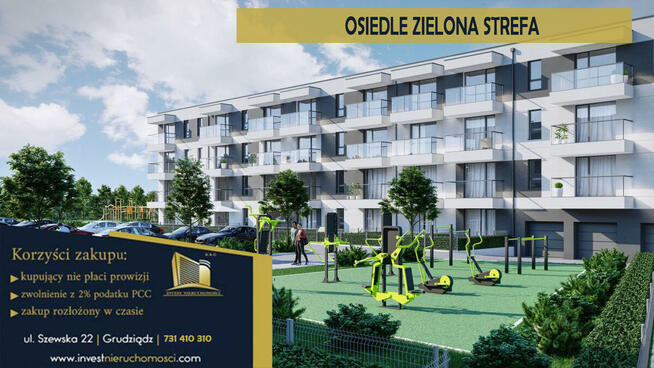 Mieszkania z ogródkiem na OSIEDLU ZIELONA STREFA
