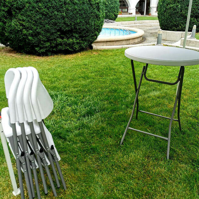 Krzesło składane platikowe