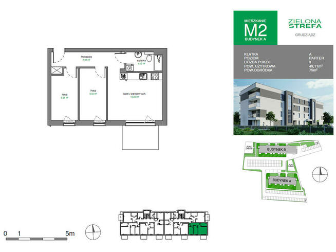 Mieszkania z ogródkiem na OSIEDLU ZIELONA STREFA