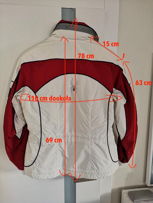 SPYDER KURTKA damska narciarska snowboard ocieplona kaptur38