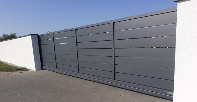 NOWOCZESNE OGRODZENIA METALOWE PALISADOWE