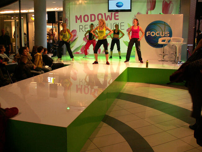 Scena z płyty HIPS, estrada, podesty estradowe - WYNAJEM