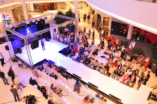 Scena z płyty HIPS, estrada, podesty estradowe - WYNAJEM