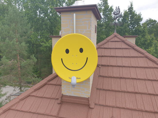 Montaż anten TV-SAT+regulacje od ręki Mińsk Mazowieck