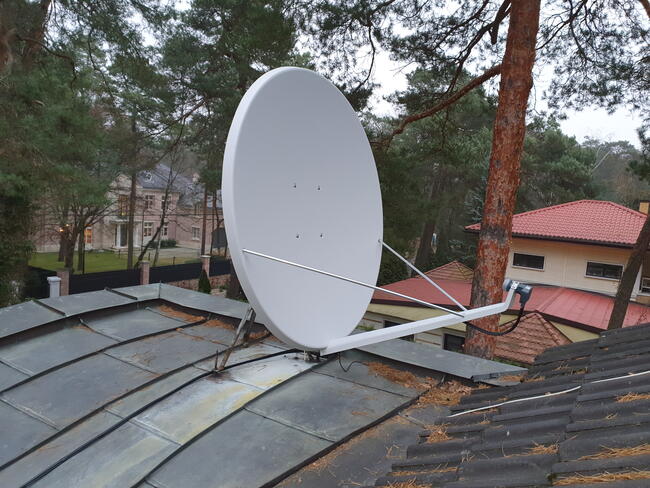 Montaż anten TV-SAT+regulacje od ręki Mińsk Mazowieck