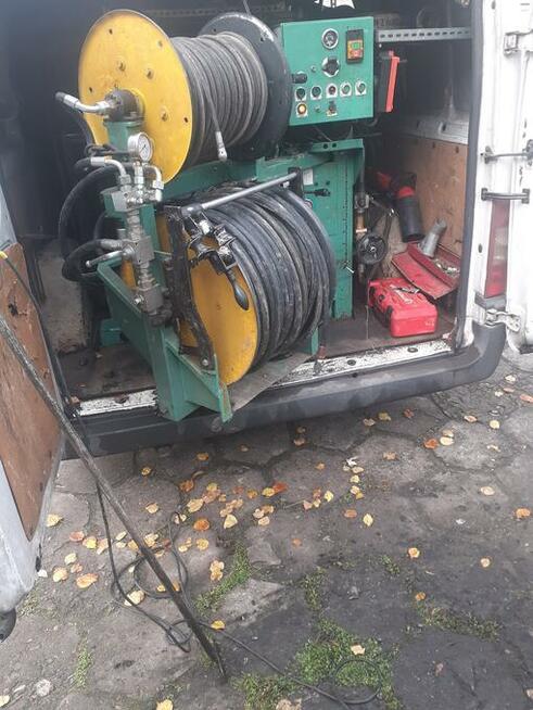 Udrażnianie rur Ciśnieniowo WUKO.Przepychanie rur Legionowo