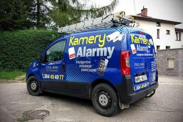 Montaż kamer alarmu Mława, Ciechanów, Działdowo, Przasnysz.