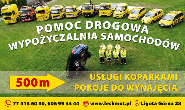 Pomoc drogowa Tir dostawcze osobowe laweta