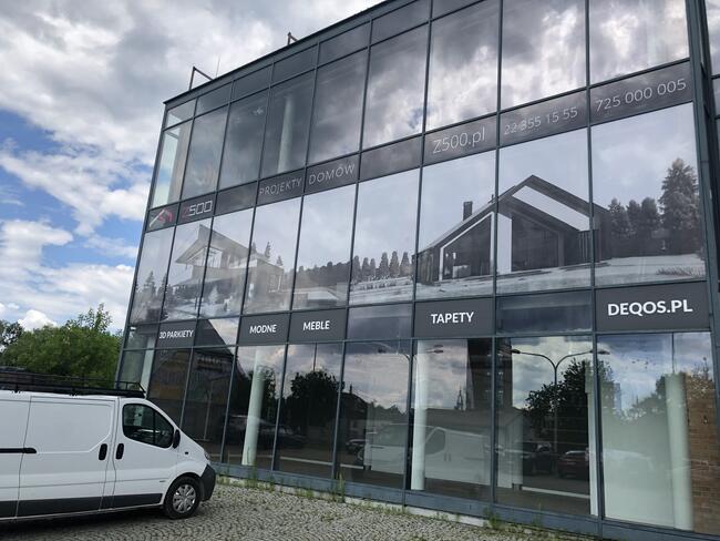 Oklejanie Wyklejanie witryn sklepowych szyb + druk