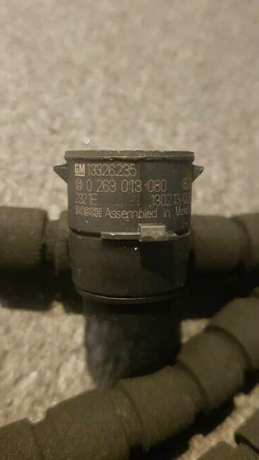 Czujnik parkowania Bosch Opel srebrny złoty granatowy