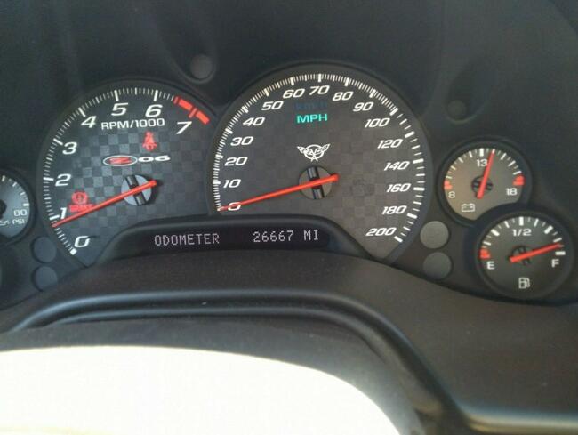 Chevrolet Corvette Z06, 2004, 5.7L, porysowany