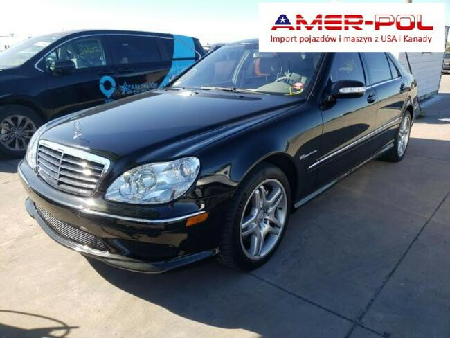 Mercedes S 55 AMG 2005, 5.5L, porysowany lakier