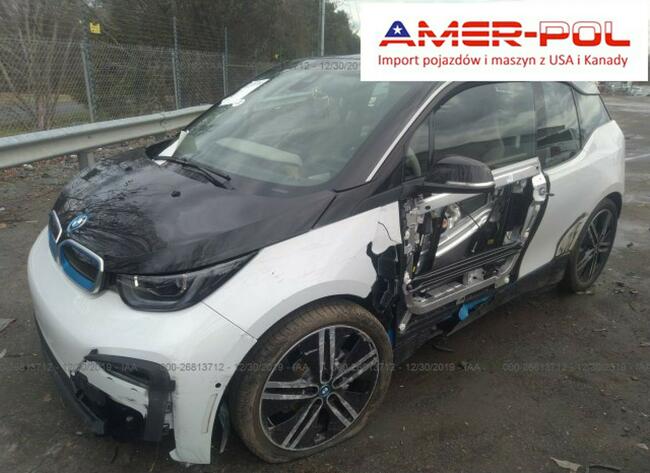 BMW i3 2019, REX, 120 Ah, uszkodzony bok