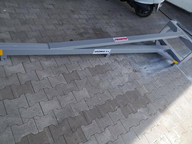 Przedłużka do ładowarki z wyciągarką hydrauliczną - bocian